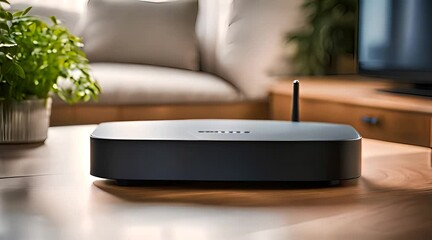 Wi-Fi Router in Modern Smart Home. Connectivity and Technology
