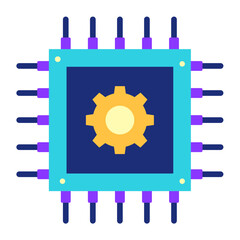 Obraz premium Hardware Icon Style