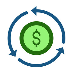 Asset Turnover Icon Style