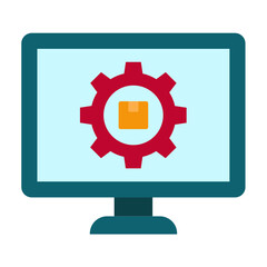Computer Aided Manufacturing Icon Style
