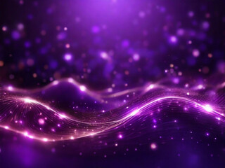 Onda energetica DI COLORE VIOLA 