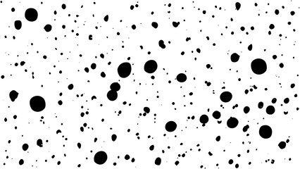 Detailed black dots background speckles grunge texture