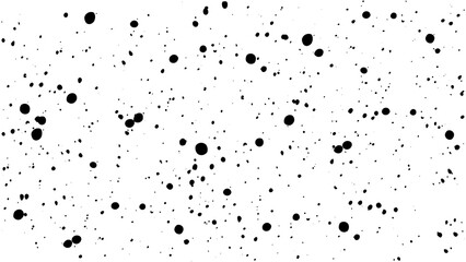 Scattered small black spots background grunge texture style