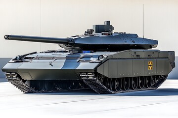 Modern Main Battle Tank with Sleek Design