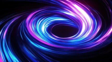 Abstract Swirling Lights