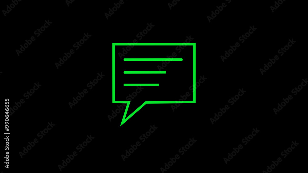 Poster chat icon. text message icon images. talk bubble speech icon illustration design elements.