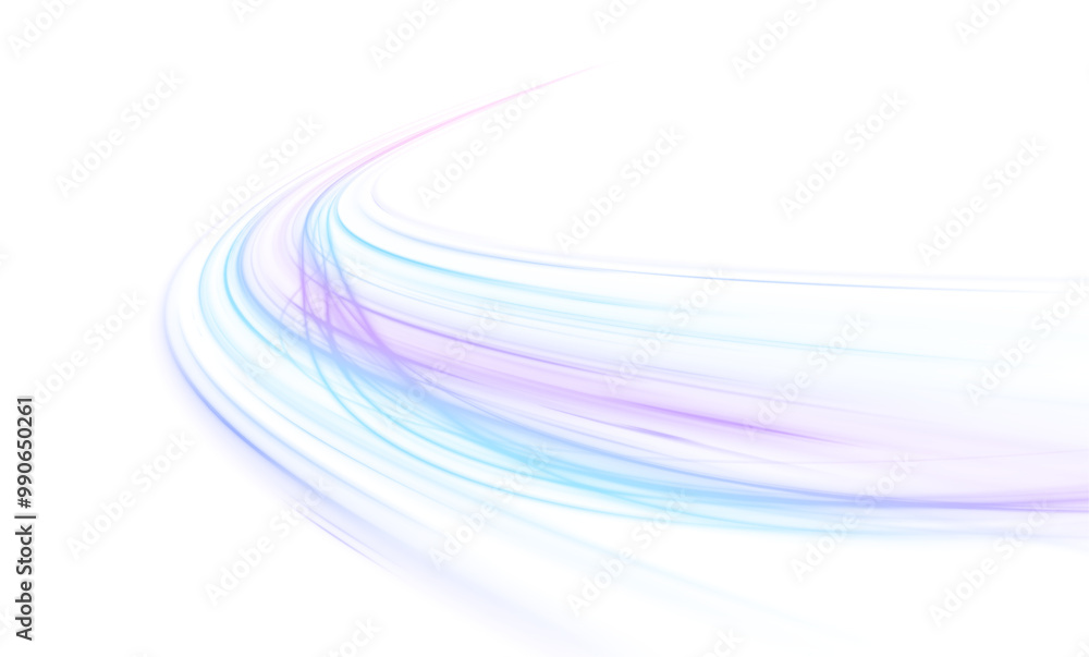 Leinwandbilder sports speed wavy line consists of a stream of bright rays with flash effect, light and neon colors 