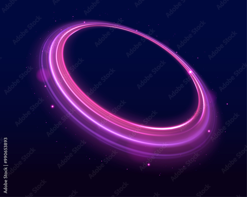 Poster abstract vector fire circles, sparkling swirls and energy light spiral frames.the energy flow tunnel