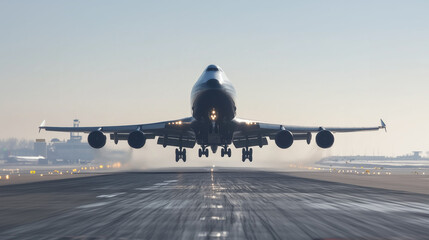 airplane at the airport