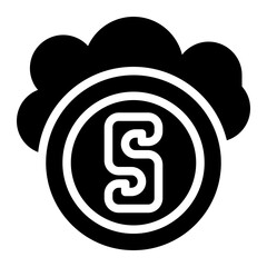  coin money, cloud, icon, technology, cloudy