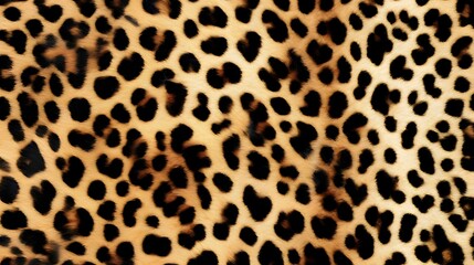 Fototapeta premium leopard print design spots brown background