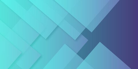 Obraz premium Minimalistic geometric blue abstract background. abstract background with transparent rhombus geometric diagonal triangle patterns vibrant header design. Geometric background poster design template. 