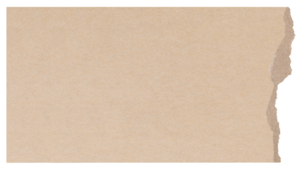 Beige ripped paper png sticker, transparent background