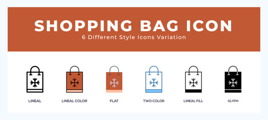 Shopping bag symbol. logo. icon vector illustration.