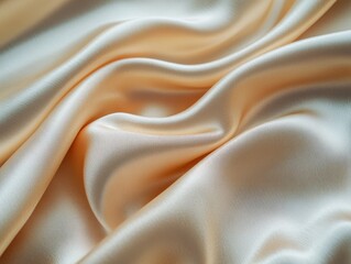 Elegant Silk Fabric Texture Close-up
