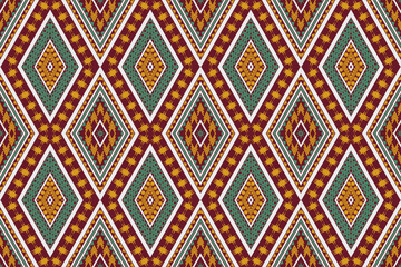Native pattern Ethnic design  Fabric Pattern Geometric Abstract Patterns, Hand American Tribal Fabric Backgrounds, Modern Tribal  for Rugs, Pillow Cases, Shirts, Pants and more.