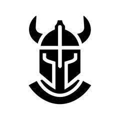 helm of Gladiator Spartacus warior vector flat design