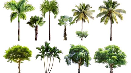 Fototapeta premium tree isolated on white background