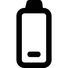 Simple vector icon battery, indicator