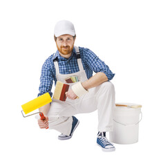 Portrait of a house painter