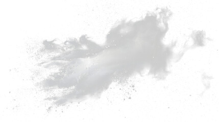 white powder