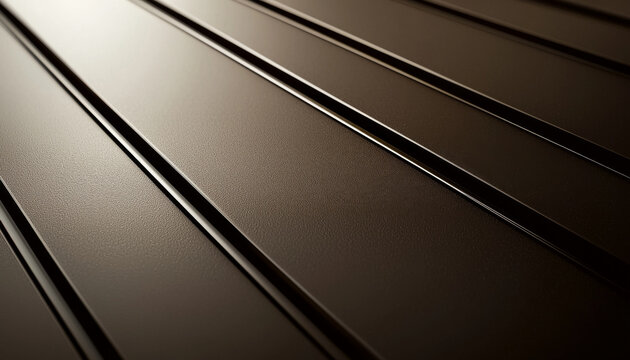 A close-up view of a textured surface with parallel lines, showcasing a sleek and modern design.