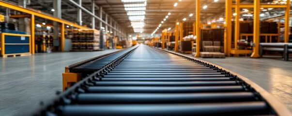 Conveyor Belts in Modern Industrial Space