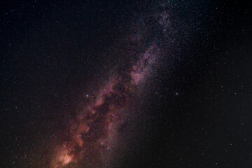 Obraz premium 天に伸びる天の川【神奈川県・三浦市】 The Milky Way in the Heavens