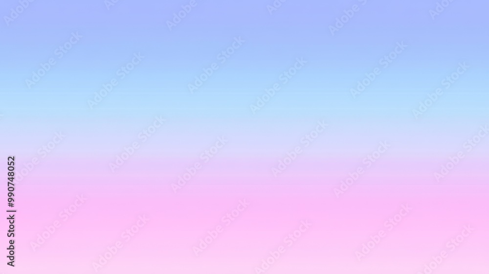 Sticker A soft gradient transitioning from blue to pink, creating a calm and serene background.