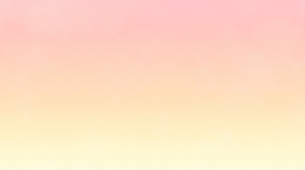 Fototapeta premium A soft gradient background transitioning from pink to yellow.