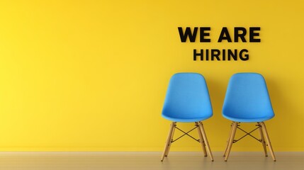 We Are Hiring: Two Chairs Await Candidates