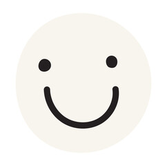 Smiling face png paper cut, transparent background