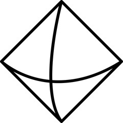 Octahedron Icon