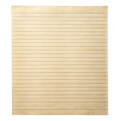 Naklejka premium old paper sheet isolated PNG