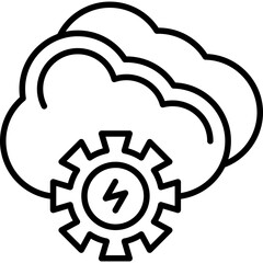 Cloud Computing Icon