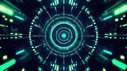 Obraz premium A dynamic abstract composition featuring intersecting lines of vibrant blue and pink light against a dark background. The image evokes feelings of energy, movement, and futuristic technology.