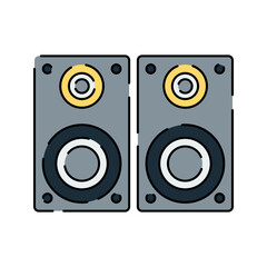 Speaker Icon Illustration