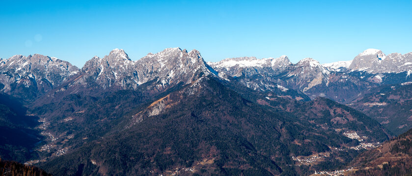 zoncolan italy ski resort winter