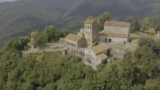 view of town Umbria and a tourist destination for foreigners and holidaymakers.