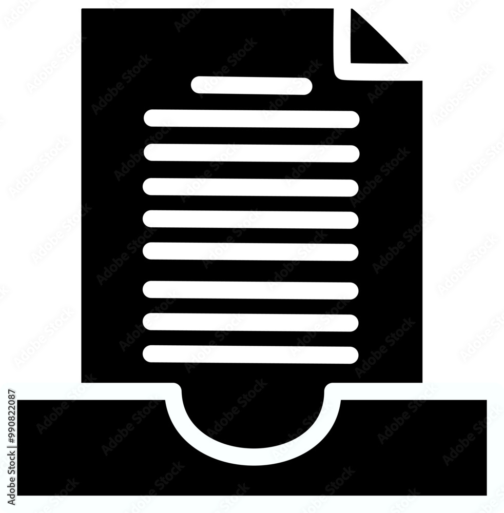 Aufkleber cabinet file icon. archive box symbol. replaceable vector design.
