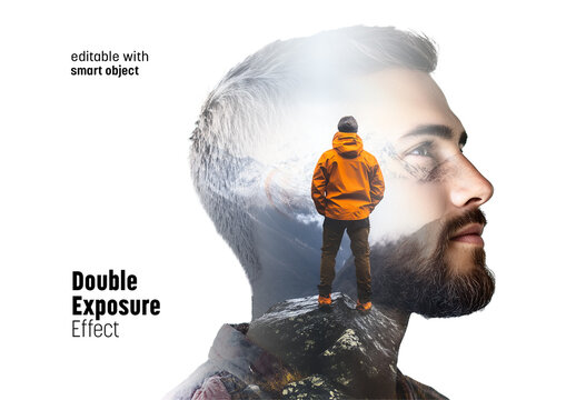 Double Exposure Effect with Ai Image 