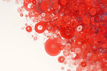 abstract red background