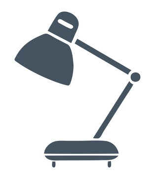 Lampa biurkowa ilustracja