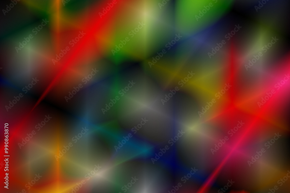 Poster modern abstract high speed movement. dynamic motion light trails on dark background. futuristic digi