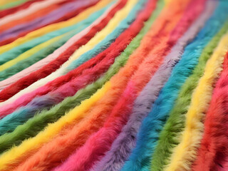 colorful wool fabric,Ai generated 