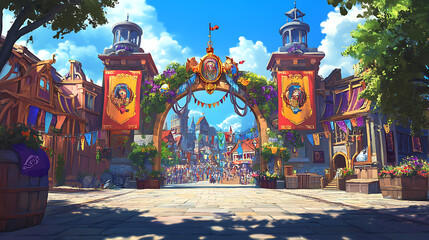 background with a lively basketball game, showcasing players on the court, enthusiastic fans, and game action