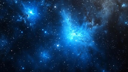Space Galaxy Night Sky With Cosmic Clouds ,Universe science astronomy. Illustration Background