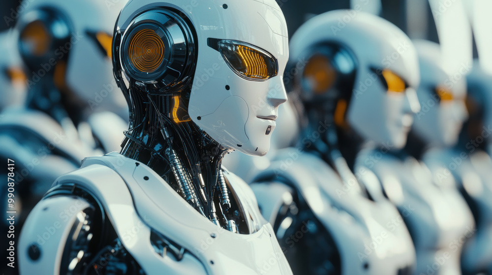 Poster robots are advanced machines that serve as valuable tools, enhancing human capabilities and efficien