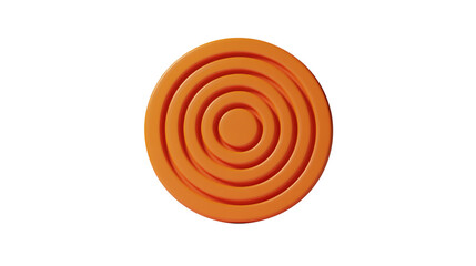 target on a transparent background for a shooting gallery game