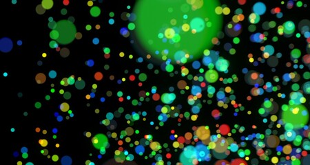 Obraz premium Abstract Colorful Bokeh